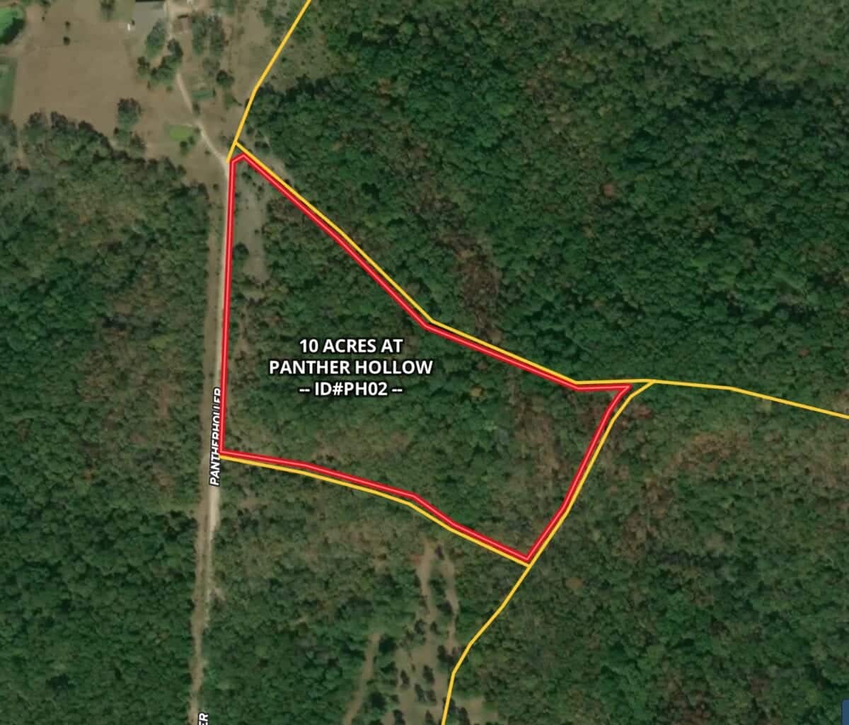10 Acres at Panther Hollow with Nice Pond and More! IDPH02